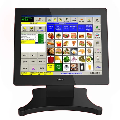 Hot seller Ultra-thin touch POS system for supermarket