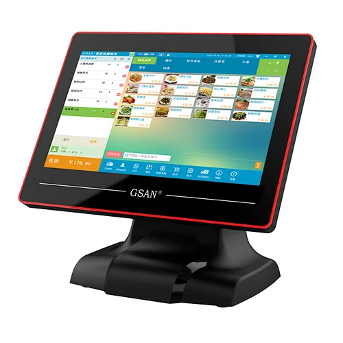 15.6 inch capacitive touch screen pos system tablet for fruit shop / coffee shop / supermarket / chain shop