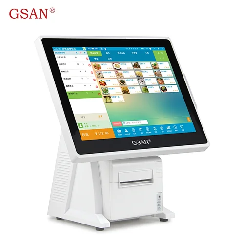 15''INCH Optional fan or fanless motherboard touch screen pos system