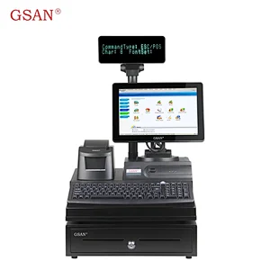 GS-4042 GSAN Complete Set POS Cash Register Point of Sale System