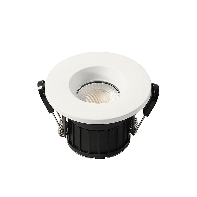 Ip65 8w 70mm Cut Out Fire-rated Downlight Cct Switchable And Dimmable With 30, 60 And 90 Minutes