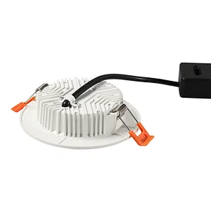 8W, Slim Dimmable Downlight IC-4, Downlight Led IP44,CCT3,CCT4, With Flex And Plug