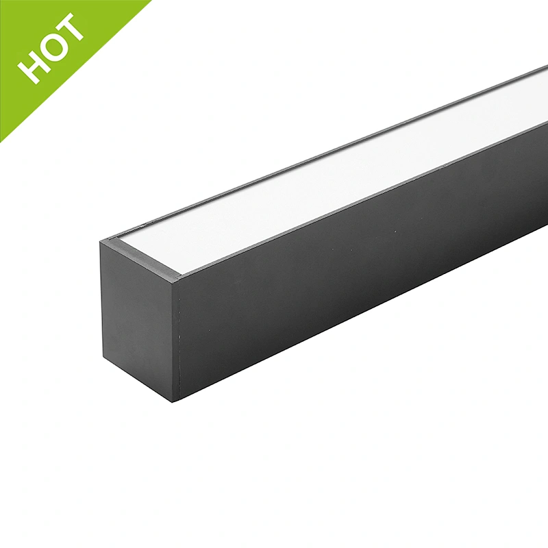 Linkable Led Linear Light, Suspended and wall mounted installations,