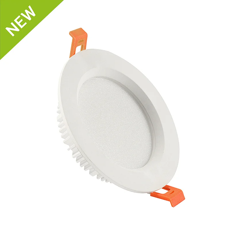 8W, Slim Dimmable Downlight IC-4, Downlight Led IP44,CCT3,CCT4, With Flex And Plug