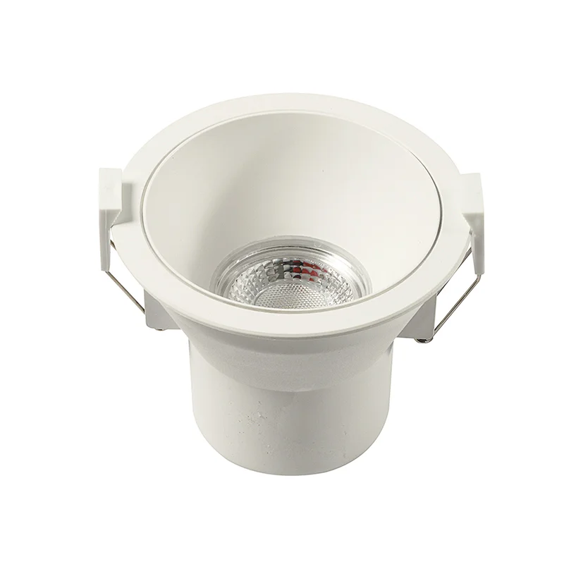 8w, Dimmable Downlight With Reflector, Ugr<19, Ic-4, Ip44 Downlights, Cct3, Cct4, With Flex And Plug