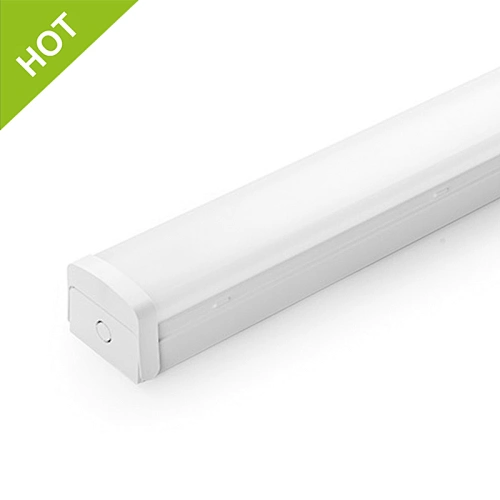 IP20 Batten, Quick Installation, 150lm/W, Integrated diffuser and LED tray, Rotatable end caps