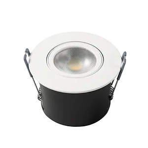 Ip65 8w 85mm Cut Out Gimable Fire-rated Downlight Cct Switchable And Dimmable With 30, 60 And 90 Minutess
