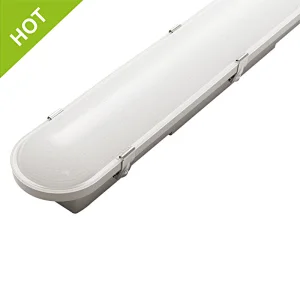 High Lumen Ceiling Lights Anti-Corrosvie Batten, Easy Install Led Lights, Integrated Diffuser & Gear Tray, 160lm/W