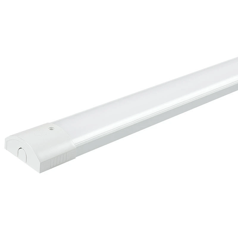 IP20 Batten, Aluminium body, polycarbonate diffuser, Suitable for rear wiring