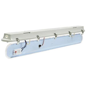 High Lumen Ceiling Lights Anti-Corrosvie Batten, Easy Install Led Lights, Integrated Diffuser & Gear Tray, 160lm/W