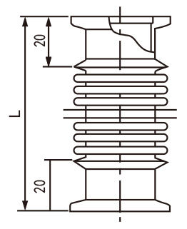 production of Bellow Hose, kf40 bellows, kf 25 bellow hose