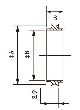 centering ring, kf16, kf40, kf25 centering ring