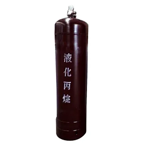 Mechanical steel empty propane tank