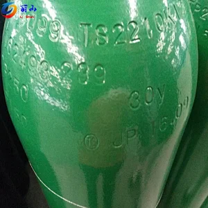 Export To Ghana gas cylinder ISO9809-3 Standard 40L Argon Gas Cylinder Price