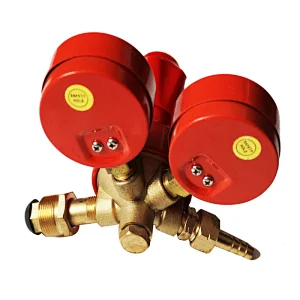CE approved precise propane gas regulator with gauge