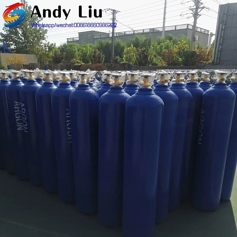 2018 China wholesale Lishan factory low price 8l refillable disposable co2 gas cylinder for gun with certification