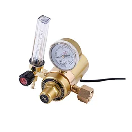 Flowmeter type co2 gas regulator