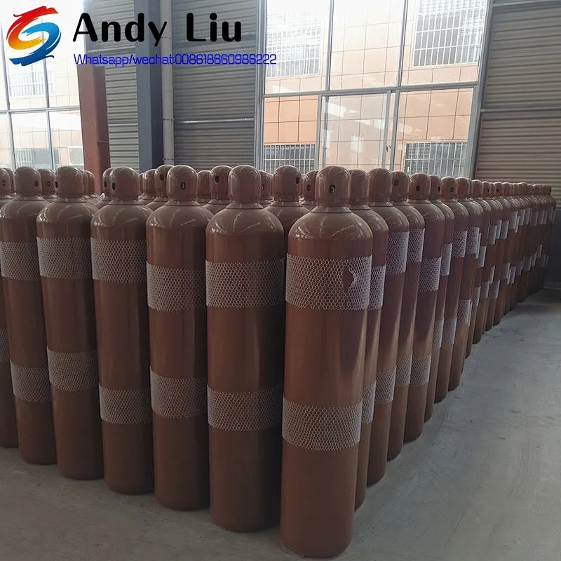 China professional manufacture Lishan disposable 15l seamless steel empty mig welding gas cylinder/co2 cylinder with OEM