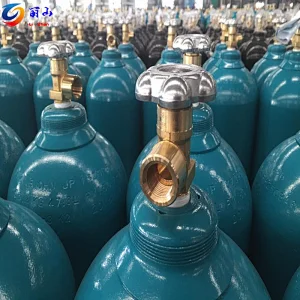 Export To Ghana gas cylinder ISO9809-3 Standard 40L Argon Gas Cylinder Price