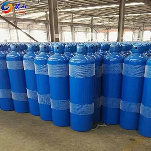 Export To Ghana gas cylinder ISO9809-3 Standard 40L Argon Gas Cylinder Price