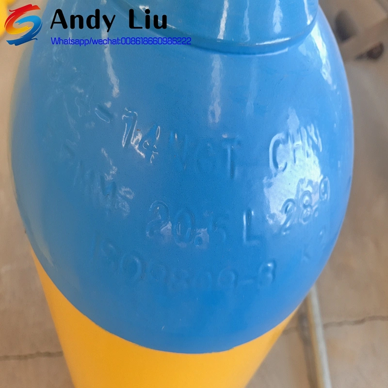 Industrial Grade 40L 16KG C3H8 propane gas cylinder and propane storage tank Iran