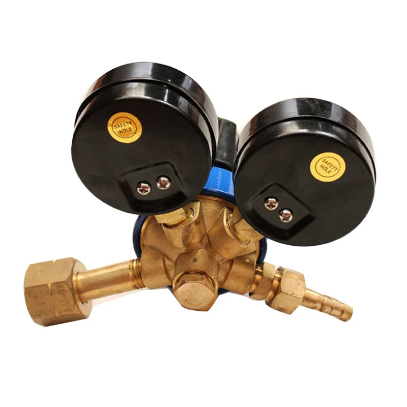 Industrial adjustable hydrogen pressure regulator