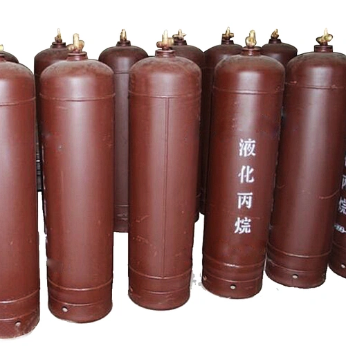 Propane use seamless steel 40L capacity gas cylinder