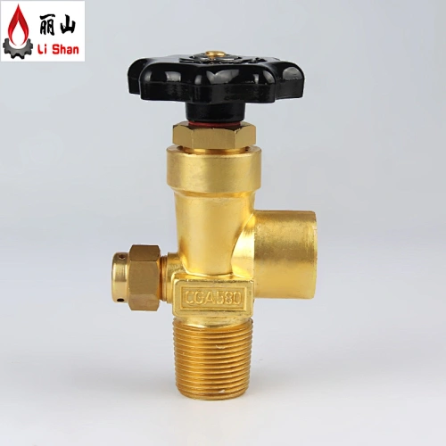 CGA580 valve CO2 Oxygen Nitrogen gas cylinder valve Made In brass