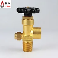 CGA580 valve CO2 Oxygen Nitrogen gas cylinder valve Made In brass