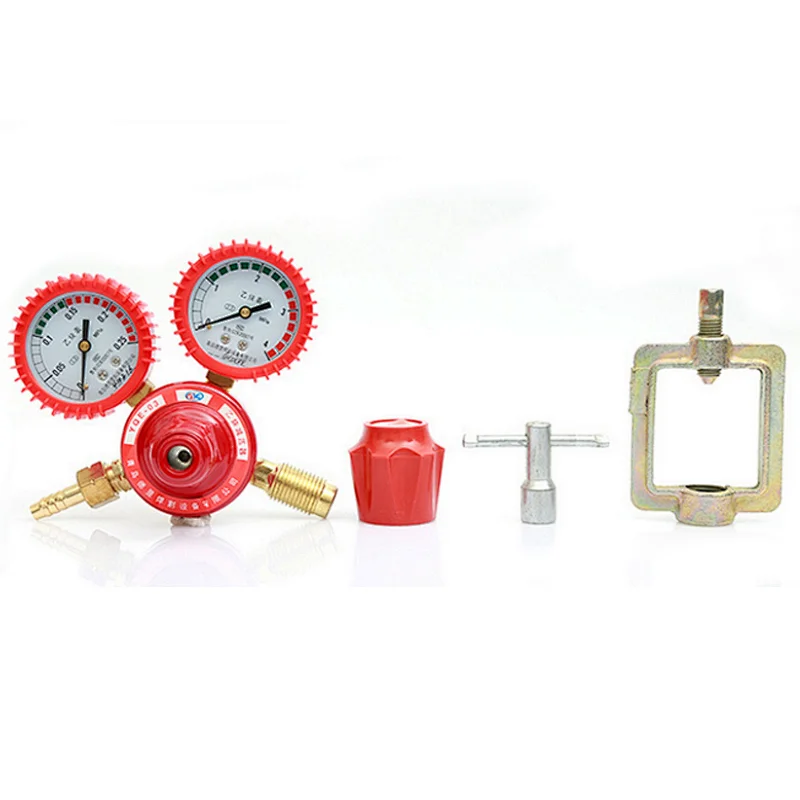YQE-03 acetylene gas regulator with meter