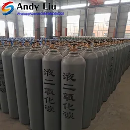China professional manufacture Lishan disposable 15l seamless steel empty mig welding gas cylinder/co2 cylinder with OEM