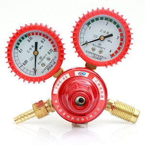 YQE-03 acetylene gas regulator with meter
