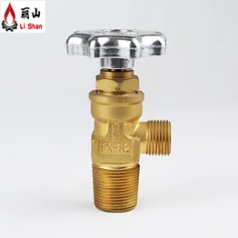 PX-32 valve Argon cylinder valve ,argon high pressure valve Made In brass