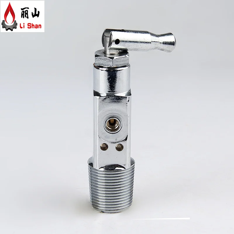 CGA870 valve Medical oxygen valve for medical oxygen cylinder ,oxygen tank valve brass valve,brass coated Cr VALVE