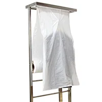 LDPE Clear WhIte  Plastic Garment cover  on roll