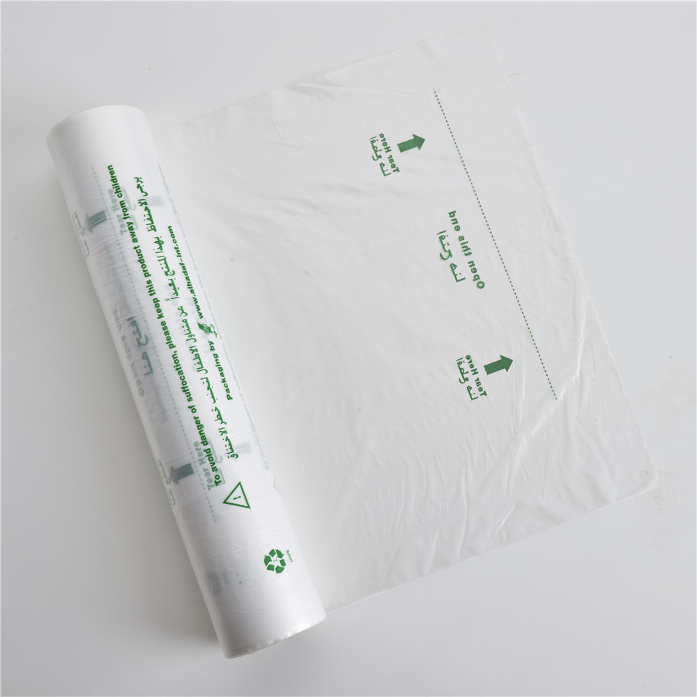 FREEAMG Clear Plastic Produce Bags, 12" X 20", 350 Bags Per Roll With Free Ties, Suitable For - Foto 2