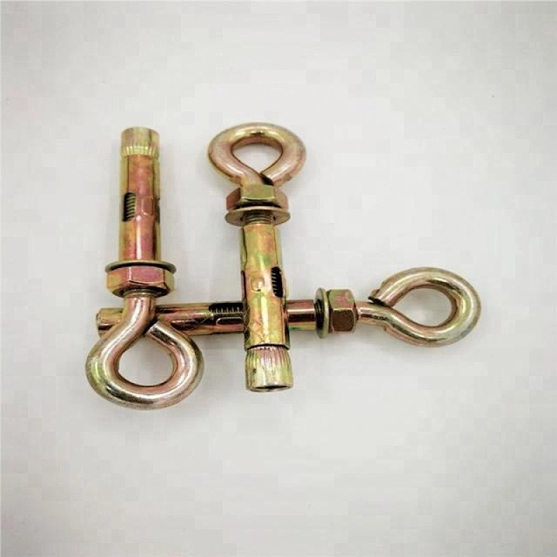 eye bolt hook bolt L type sleeve anchor