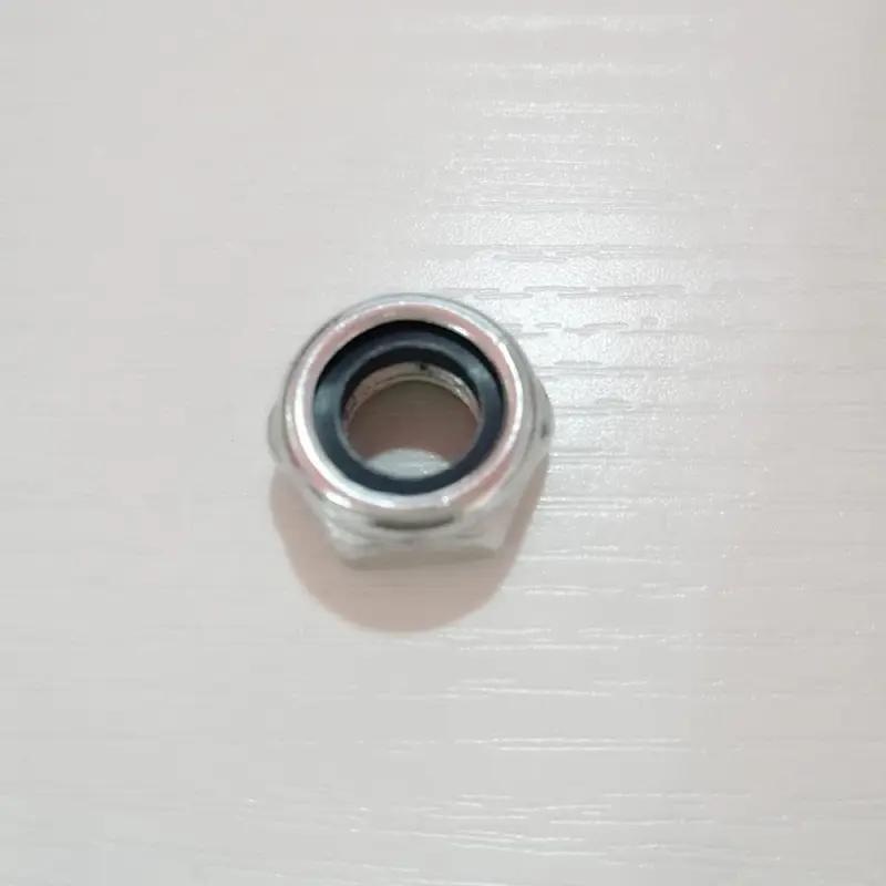 Self-Locking Zinc Plated Nut Tools Fasteners Accessories Nylon Insert Hex Lock Nuts