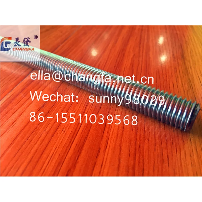 Carbon steel high strength din975 galvanized threaded rod