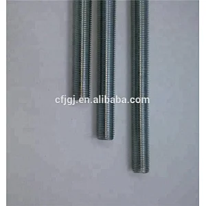 M6-M48High Strength Grade 4.8 Full Thread Stud Threaded Carbon Steel Rod DIN975 Thread Rods