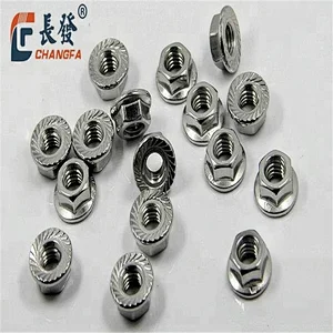 Factory price best quality flange nuts
