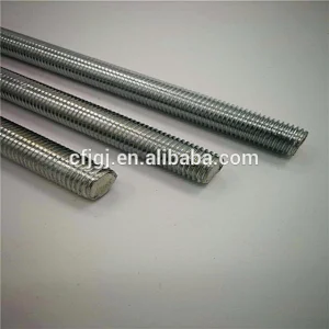 Middle East Market Popular DIN 975 M12 ,M14 ,M16 GI Thread Rod