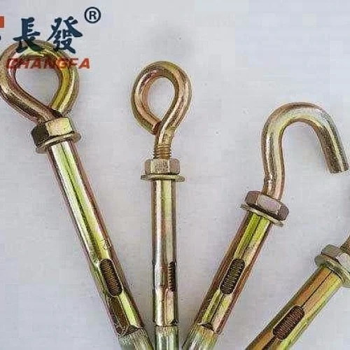 eye bolt hook bolt L type sleeve anchor
