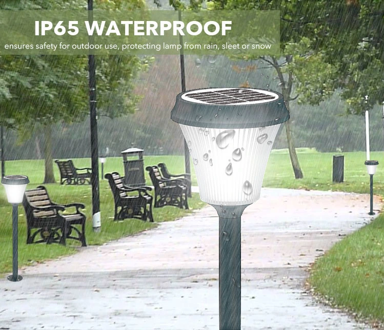 waterproof led solar garden lights