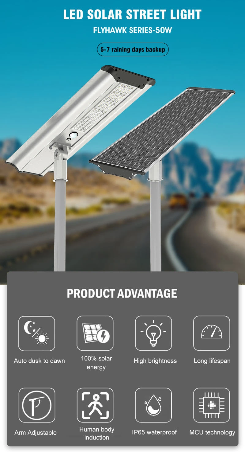 automatic solar street light