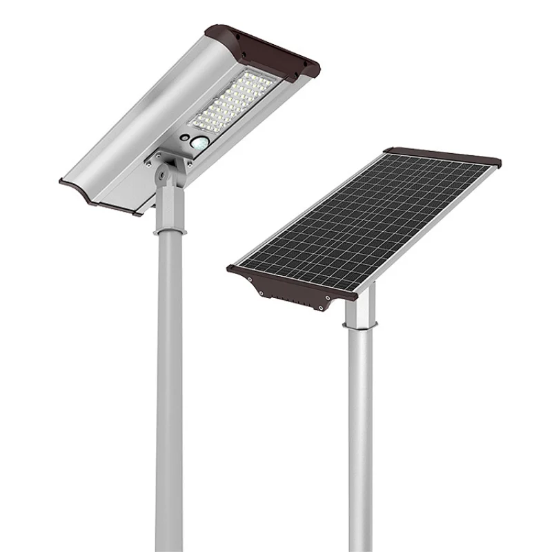 FlyHawk Solar Street Lights 30W 40PCS Led Super Bright Solar Light Dusk to Dawn IP65 Waterproof Motion Sensor Solar Powered Security Led Street Light for Parking Lot, Yard, Garden, Street, Deck
