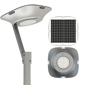 Seagull Dusk to Dawn Solar Light with PIR Motion Sensor IP65 Waterproof for Parking Lot, Stadium, Garden, Pathway