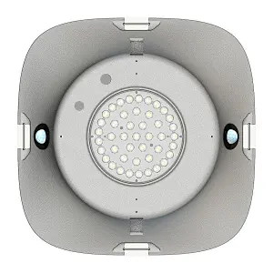 30W High-end Solar Outdoor Sensor Garden Light, 88 LED Solar Security Lights with Double PIR Motion Sensor for Park, Square, Parking lot, Garden
