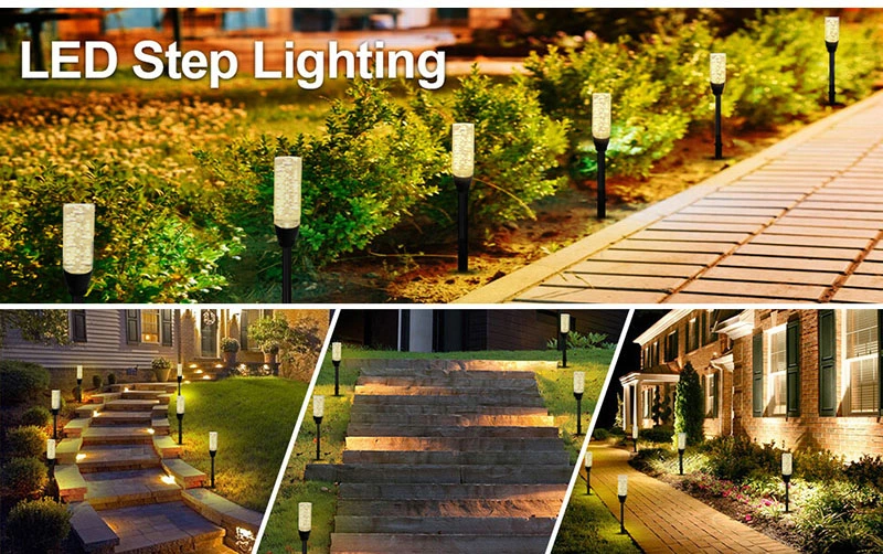 crystal led step lighting