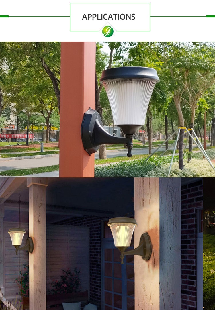 wall sensor solar light